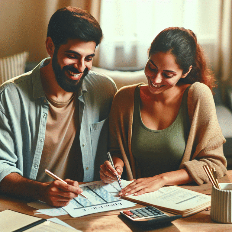 como montar um orçamento para casal de forma harmoniosa