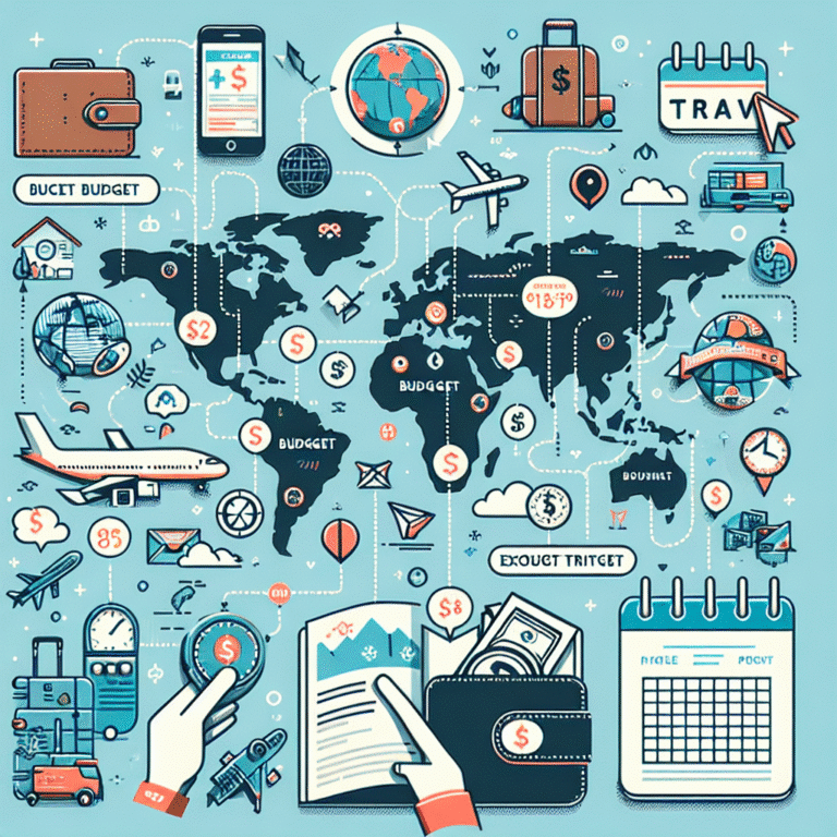 como fazer um orçamento para viagem sem estourar o limite