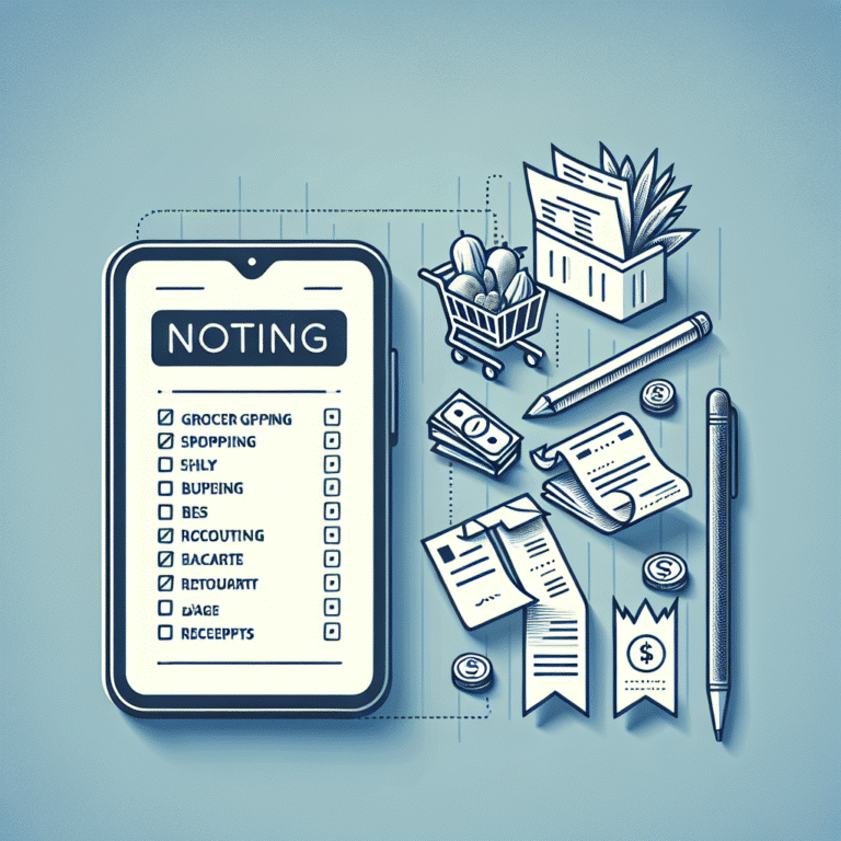 como anotar despesas diárias no celular de maneira prática