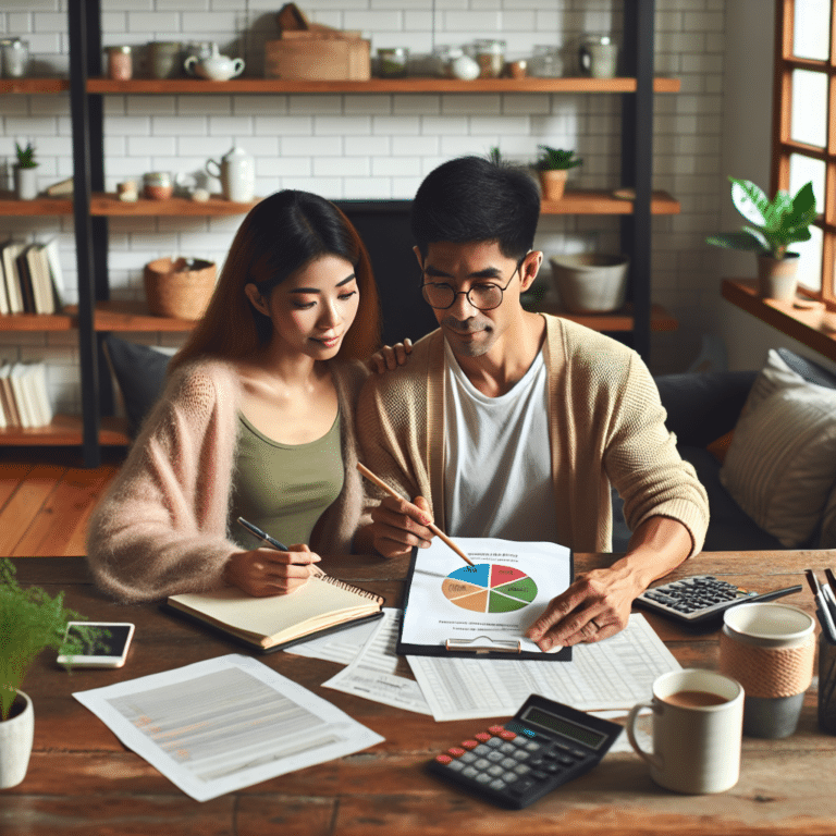 como montar um orçamento para casal que funcione