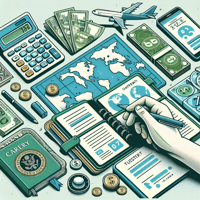 como fazer um orçamento para viagem