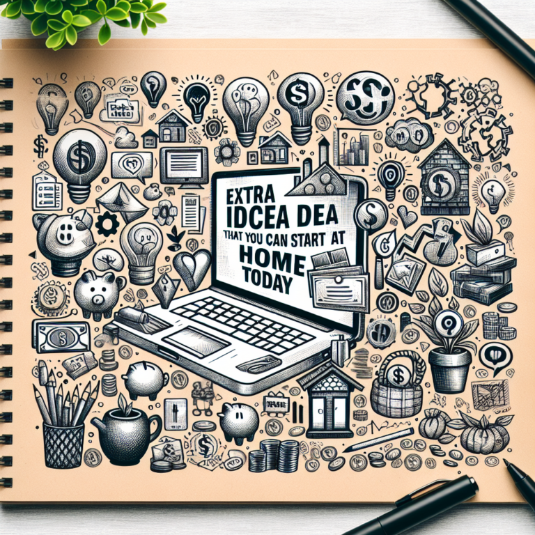 ideias de renda extra em casa que você pode começar hoje